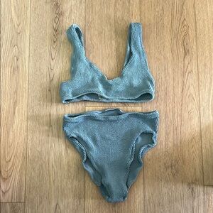 Youswim Textured Gray Bikini Set